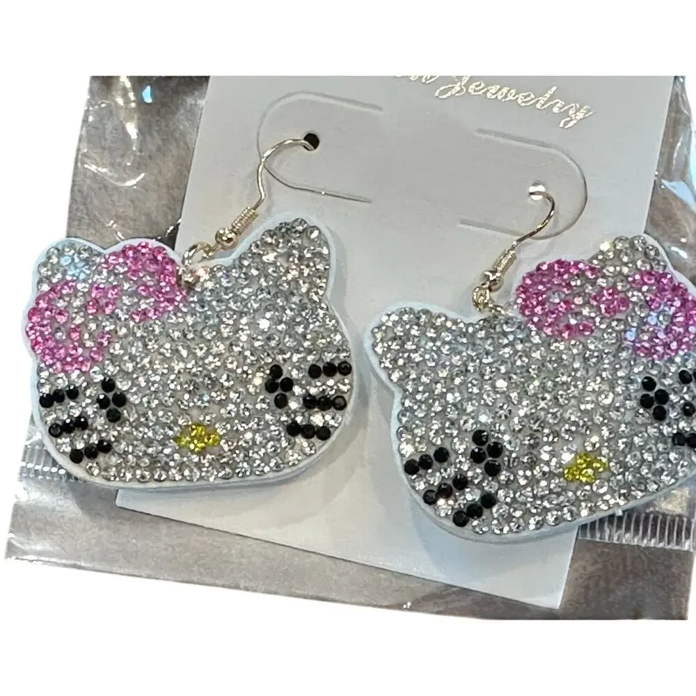 Hello Kitty BLING earrings